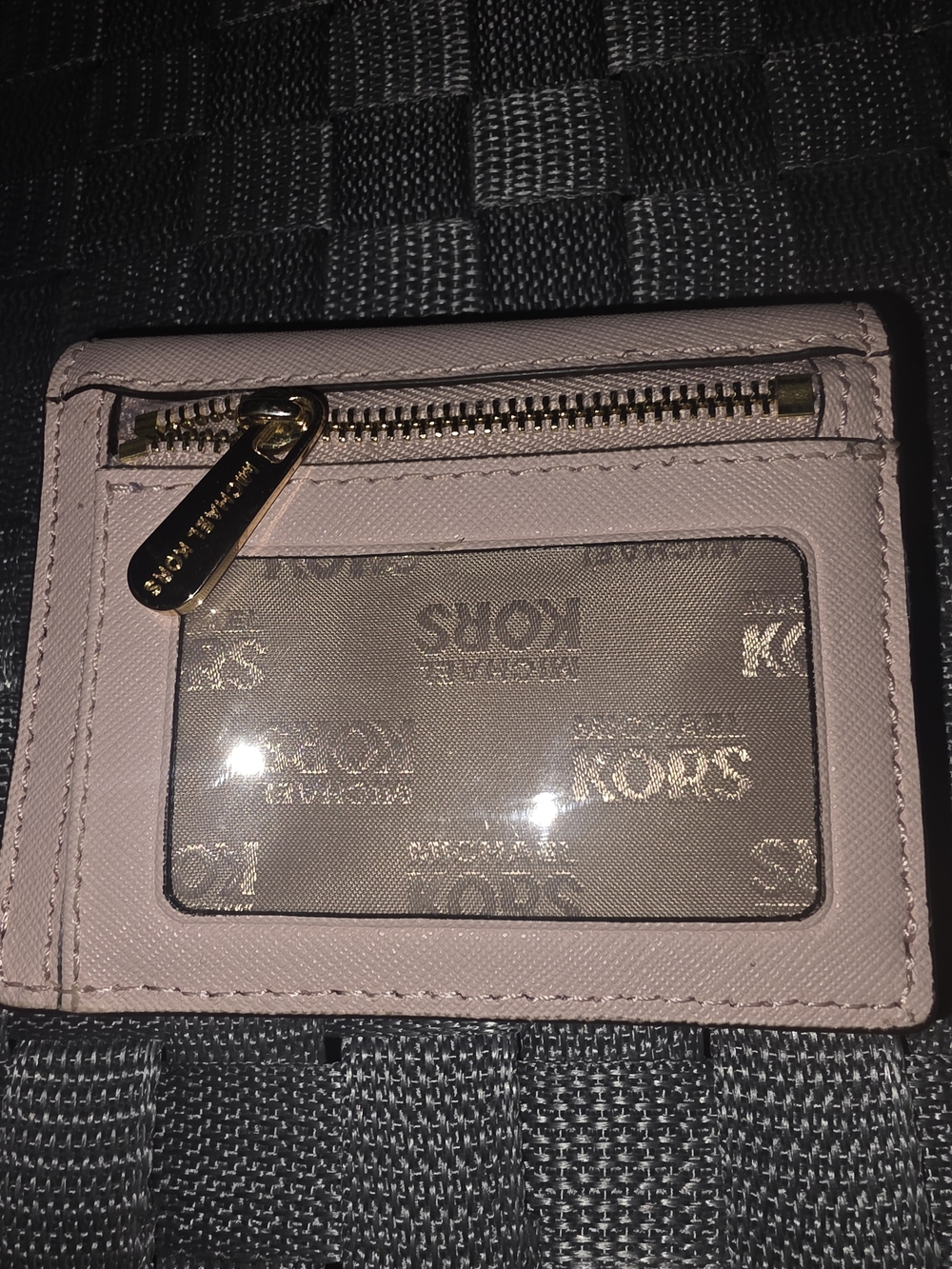 Michael Kors Blush Leather Card Case Wallet - Picture 2 of 4